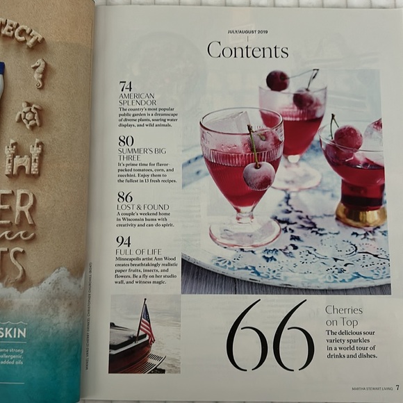 July / August 2019 Issue Martha Stewart Living Magazine - Picture 2 of 16